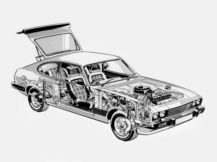  Ford Capri S 1978 года  (UK) (фото 3 из 4)